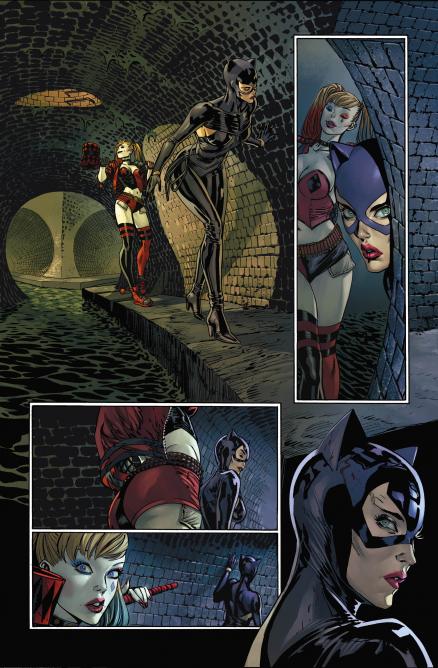 harley quinn’s path leads her face to face with punchline
